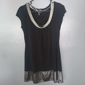 BCX brand long flowing blouse.